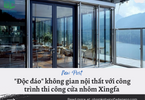 “Độc đáo” không gian nội thất với công trình thi công cửa nhôm Xingfa